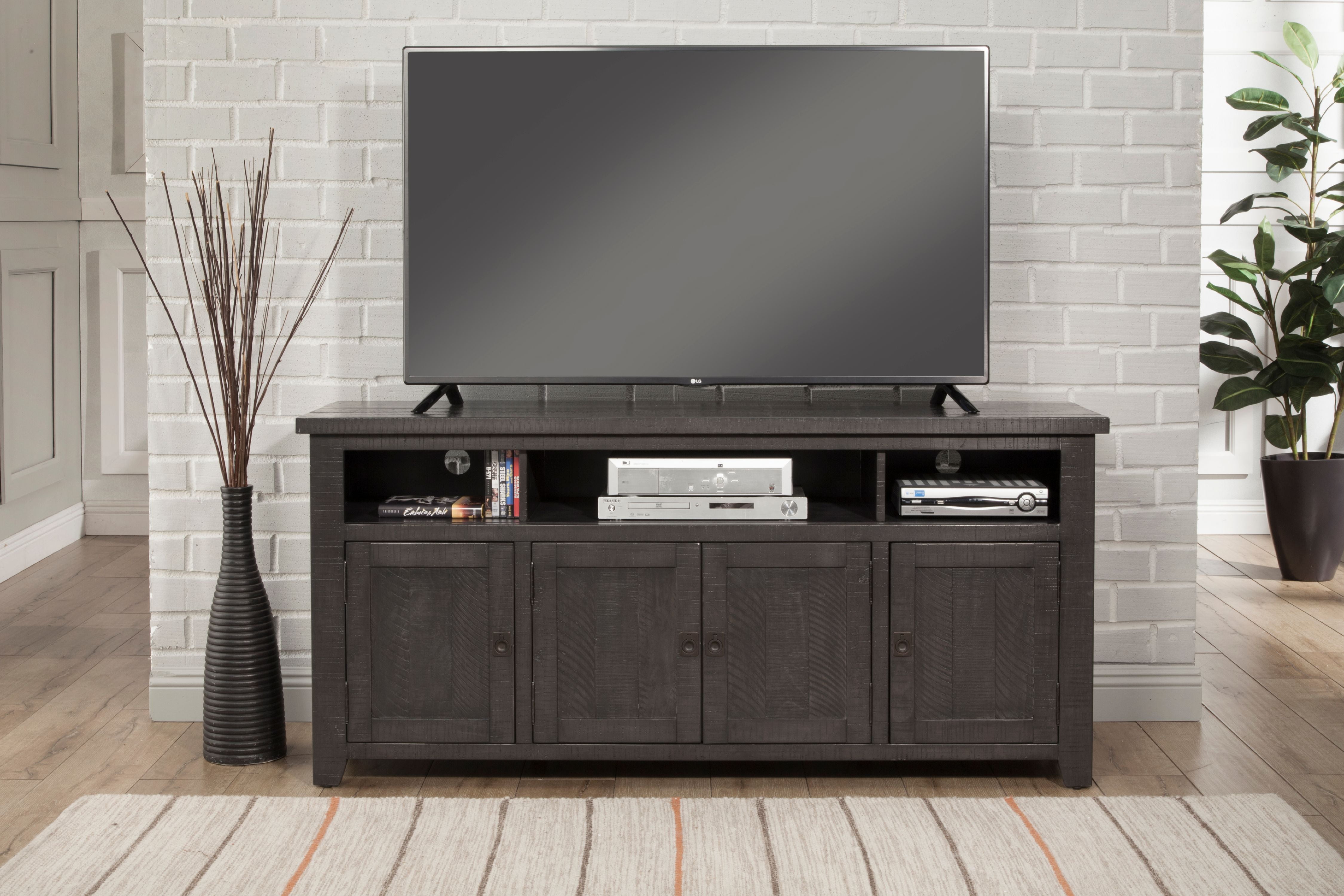 Martin Svensson Home Foundry TV Stand for TVs up to 70", Grey
