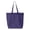 Purple, variant on - Recycled Zipper Tote - 8802 - Black - Size: One Size