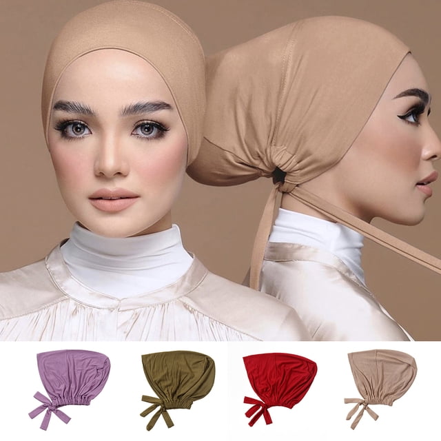 Fvsianol Women Head Warp Head Warp Solid Color Elastic Band Head Wrap Breathable Head Protection for Women