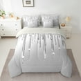 thumbnail image 2 of Castle Fairy 7-Piece Sequin Full Bedding Comforter Set, 2 of 8