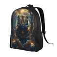 thumbnail image 2 of Honeii Forest Meditating Tiger Print Laptop Backpack for Work, College, Travel, Daily Backpacks for Men Women, Sport Rucksack,Computer Bag, 2 of 8