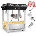 thumbnail image 2 of Olde Midway Vintage-Style Tabletop Popcorn Popper Machine with 6 Ounce Kettle, Black, 2 of 7