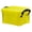 Yellow, variant on CEORPER Mini Plastic Box with Locking Lid Stationery Jewelry Sewing Box Classroom Home