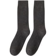 thumbnail image 4 of Calcetines de mujer otoño e invierno medias gruesas y cálidas de mujer tubo largo negro más toalla de invierno parte inferior de la pantorrilla tubo alto, 4 of 4