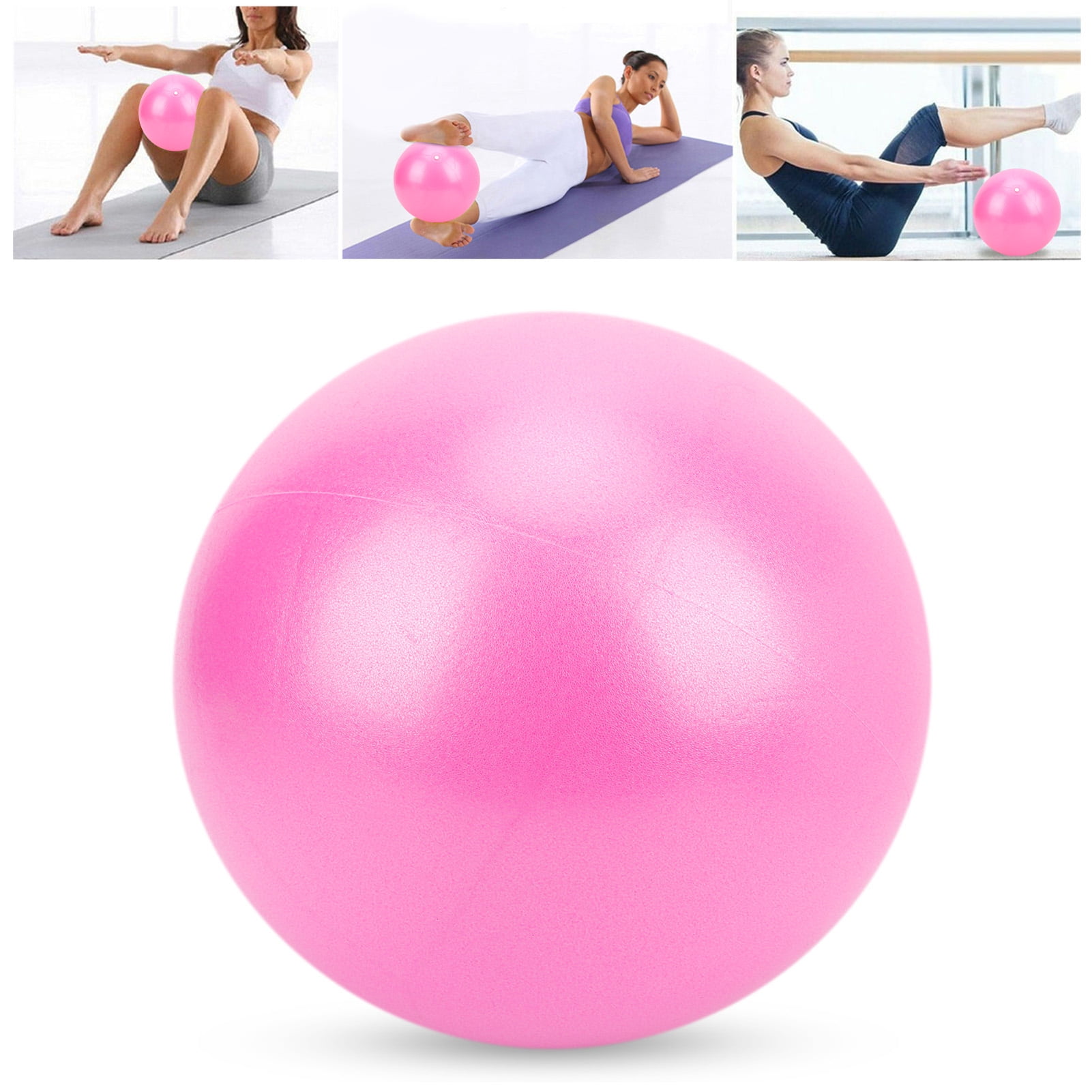 Estink Mini 25cm Pilates Ball For Indoors Or Outdoors For Core Training Pink Pink