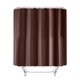 thumbnail image 1 of Xiao Hua Cortinas de ducha para baño, de tela lavable, impermeables, color marrón, 1 of 4