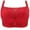 Red, variant on nerohusy Women Bras No Underwire,Women's Daily Bra,Push Up Bras for Women Plus Size High Support Front Closure Front Snaps Full Coverage Easy Close Sports Bras,Beige,S