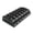 Black, variant on Ezy Dose® Weekly AM/PM Travel Pill Planner