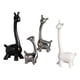 thumbnail image 5 of Kit de figuras de ciervos de cerámica perfecl adorno de mesa 4 piezas, 5 of 8