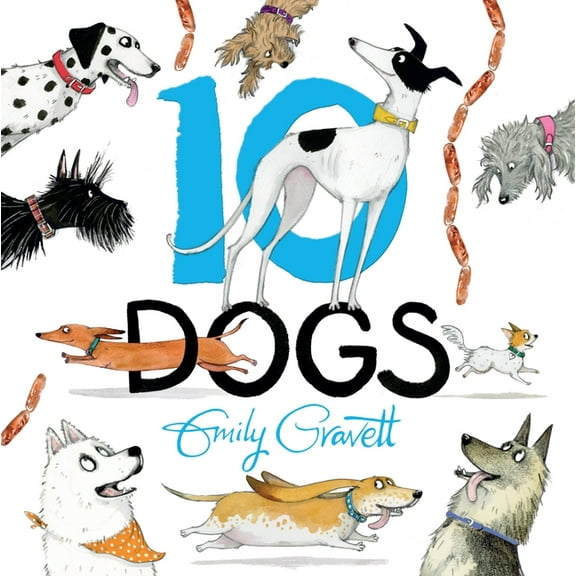 10 Dogs, (Board Book)