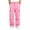 07-Pink, variant on Hvarlaun Kids Sweatpants Cargo Jogger Pants for Boys and Girls with Pockets, Elastic Waist Drawstring Loose Straight Leg Casual Activewear, Sizes 4-15 Years