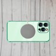thumbnail image 6 of Compatible with iPhone 14 Pro Max Magnetic Case for Women Girls,Light Luxury Cute Love Heart MagSafe Plating Electroplated Bling Case Raised Full Camera Lens Protection Phone Case-Green, 6 of 13