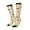 2 Black-1, variant on Women Crew Soft Moisture-wicking Socks Monkeys in the Jungle Pattern Design Cotton Socks, One Size fit All