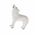 thumbnail image 1 of Figurine d'Animal en Plastique Réaliste Modèle de Simulation Jouets Loup Blanc, 1 of 1