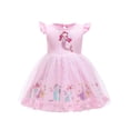 thumbnail image 5 of ATAIKU 1-6T Toddler Kids Girls Halloween Princess Dress Up Baby Girls Tulle Dress for Birthday Christmas Party, 5 of 8