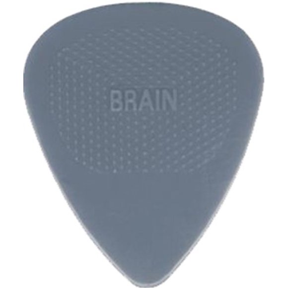 D'Andrea Snarling Dog Brain Nylon Guitar Picks 72 Pack Refill (Grey 1.00mm)