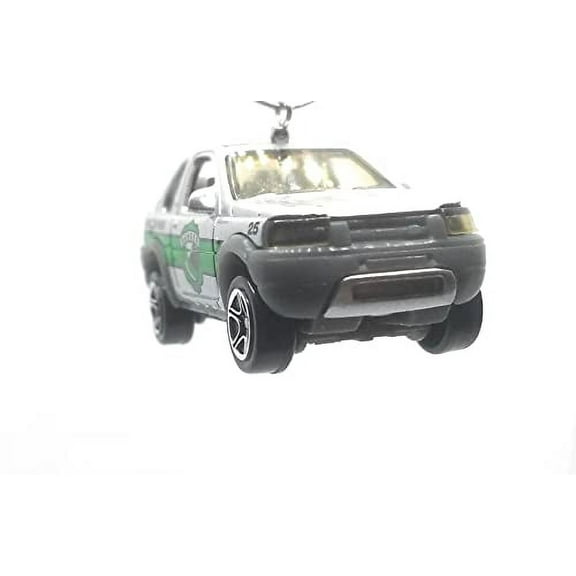 Christmas Ornament for Land Rover Freelander Canyon Park Ranger Grey