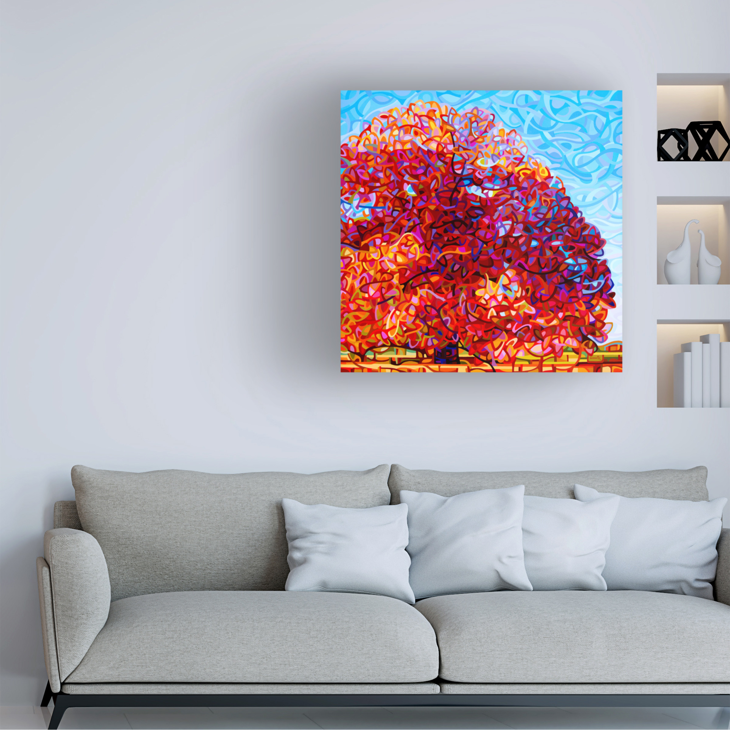 Mandy Budan 'Buddha Tree' Canvas Art