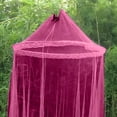thumbnail image 4 of EXLEAF 2026 New Mosquito Net Bed Canopy for Girls,King Canopy Bed Curtains Queen Size From Ceiling,Dome Mosquito Netting Bed Tent Twin Canopy Bed Decor for Crib,Kid Bed and Adult Beds, 4 of 7