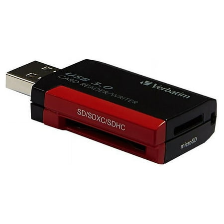 UPC: 0023942985389 | Verbatim Pocket Card Reader USB 3.0 – Black