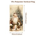 thumbnail image 3 of Bandera colgante navideña, pancarta de Papá Noel para puerta, decoración navideña para el hogar, adorno navideño 2024, regalo de Navidad Natal para Año Nuevo 2025, 3 of 5