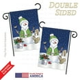 thumbnail image 3 of Breeze Decor BD-WT-G-114210-IP-BO-DS02-US 13 x 18.5 in. Decorating with Snowmen Winter - Seasonal Winter Wonderland Impressions, Decorative Vertical Garden Flag, 3 of 4