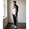 thumbnail image 3 of Men’s Classic Slim-Fit Tracksuit – Full-Zip Jacket & Jogger Set, 3 of 6