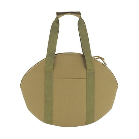 

Tiyuyo Outdoor Cast Iron Pot Storage Bags Cookware Frying Pan Organizer (Khaki)