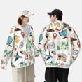 thumbnail image 4 of Balery Travel1 Sudadera ligera de manga larga con capucha y protección solar UPF 50+ para hombre y mujer, ideal para pesca y running-XX-Large, 4 of 7