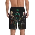 thumbnail image 3 of My Hero Academia Men's Short Pajama Pants Lightweight Daily Lounge Shorts Bottoms Sleepwear Cozy Soft Home Pajama Pants Shorts, 3 of 9