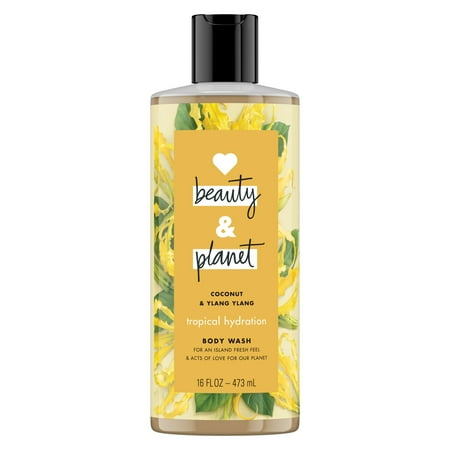 Love Body Oil Love Beauty And Planet Tropical Hydration Body Wash Coconut Oil & Ylang Ylang 16 oz ()
