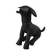 thumbnail image 1 of Maniquí jinwen de cuero PU para perros Colgador de exhibición de ropa Talla M Negro, 1 of 8