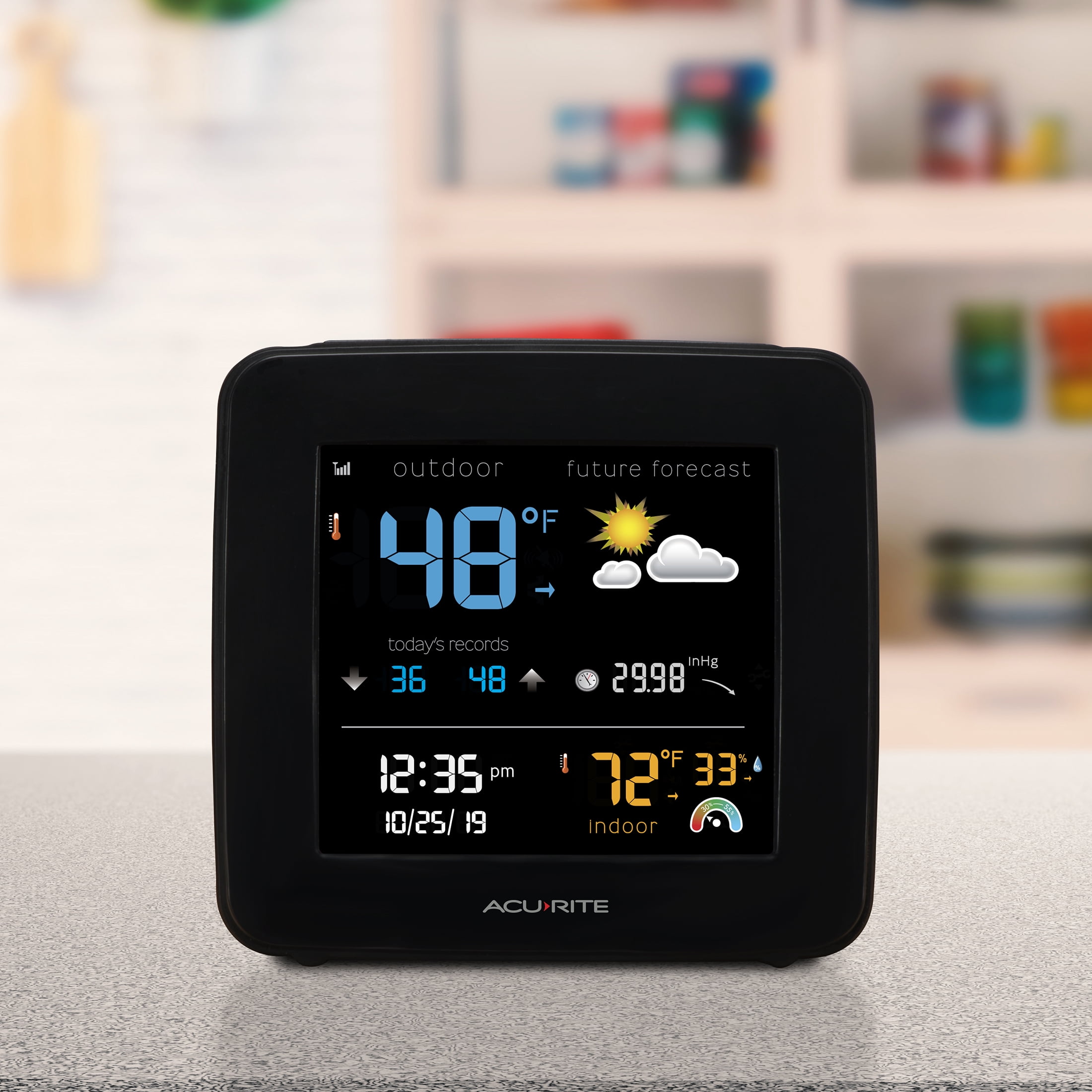 AcuRite Digital Weather Station Forecaster with Temperature and Humidity with Date and Time (00506W)