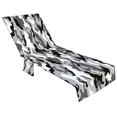 thumbnail image 2 of Beach Chair Cover Pool Lounge Chair Towel Sun Cover with Pockets, 2 of 7