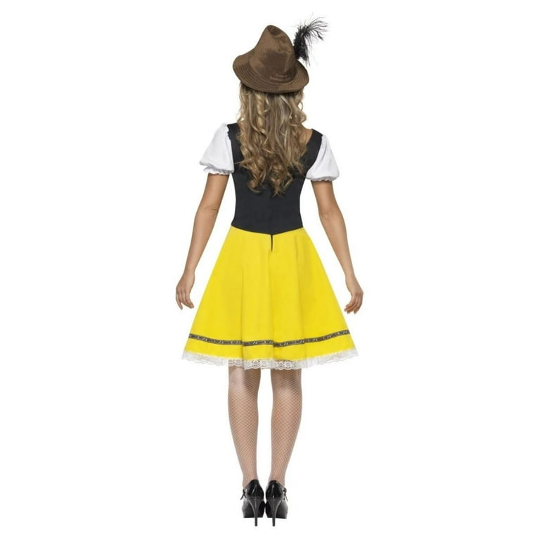 Oktoberfest Costume Female Adult Green Yellow Oktoberfest Costume Female Adult Green Yellow