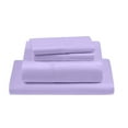 thumbnail image 2 of PRATYUX 24-inch Extra Deep Pockets Split Head Queen Sheet Set - 800-Thread Count 100% Organic Cotton - 4-PC Set - 30" Split, Lilac Solid, 2 of 7