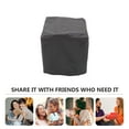 thumbnail image 6 of YOSADIER Black 190T UV Resistant Outdoor Rain Cover Protective Shelter for Camping Hiking, 6 of 10