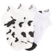 thumbnail image 1 of unbranded 4Pares Calcetines Cortos De Con Estampado De Vaca Y Transpirable, 1 of 8