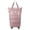 Pink, variant on Callipe Large Capacity Expandable Travel Bag Zipper Closure Waterproof Tear-Resistant Luggage Bag with Rotatable Wheels Duffel Bag Suitcase