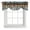 Blue, variant on Tie Up Valances for Windows, Cute Dog Claws Adjustable Valance Curtains Window Treatment for Living Room, Farmhouse Blue Wooden Puppy Pawprints Rod Pocket Kitchen Curtains & Drapes 42x12 Inch