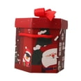 thumbnail image 2 of Caja de regalo de Navidad Strade Fareast Limited contenedor de dulces 10 cm x 5,6 cm x 10,9 cm, 2 of 8