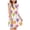 Hot Pink, variant on Spazoro Girls Midi Dresses, Crew Neck Balloon Print A-Line Ruffle Sleeve Casual Summer Dresses for Girls Hot Pink Size 5-6