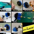 thumbnail image 2 of Fregadora Eléctrica Con Cepillo Para Taladro De Useful Products - Accesorios Para Barcos - Accesorios Para Piscinas - Juego De Cepillos Para Detalles - Kits De Limpieza - Limpiador Para Peceras - Acce, 2 of 5
