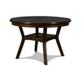 thumbnail image 2 of New Classic Furniture Gia 5-Piece 47" Wood Round Dining Set, Cherry, 2 of 10