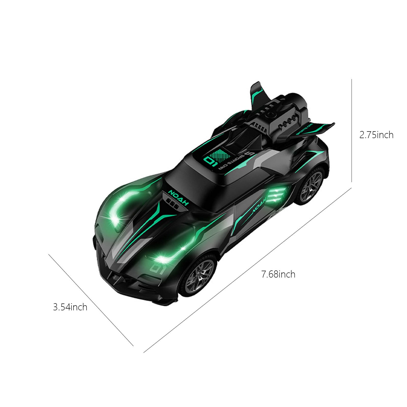 SPOORYYO Spray Remote Control Car High-speed Racing Car with Water Spray Remote Control for Outdoor Fun