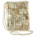 thumbnail image 1 of 0060B Pearl Flapper Shell Purse, 1 of 1