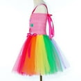 thumbnail image 5 of Vividxx Girls Dress Rainbow Candy Girls Dress Party Performance Tutu Skirt With For Children 0-12 Months, 5 of 9