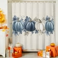 thumbnail image 4 of Shower Curtain 72"W x 78"L Thanksgiving Blue Fabric Shower Curtains Set with Hooks Water Repellent Bathroom Curtains Machine Washable Bathroom Accessories, 4 of 6