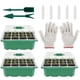 thumbnail image 4 of Billuyoard Paquete de 3 Mini invernadero para bandeja de siembra Bandeja de siembra con tapa 12 celdas por bandeja Semillas para plantar para Jardín y Patio, 4 of 6