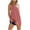 Pink, variant on Racerback Active Tops Womens Workout Fitness Sports Tees Sleeveless Crewneck Yoga Long Tank Top (2XL, Black)